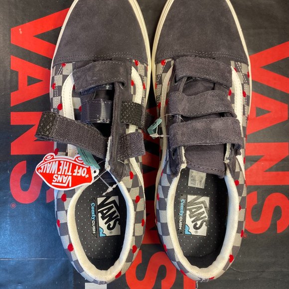 Vans Men's 4/Women's 5.5 Comfycush Old Skool Autism Hearts Asphalt VN0A7Q9A109 - Picture 6 of 14
